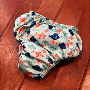 Green Sprouts Fish Swim Diaper